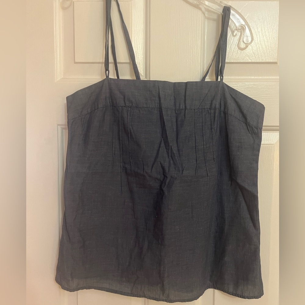 Quicksilver button up back tank